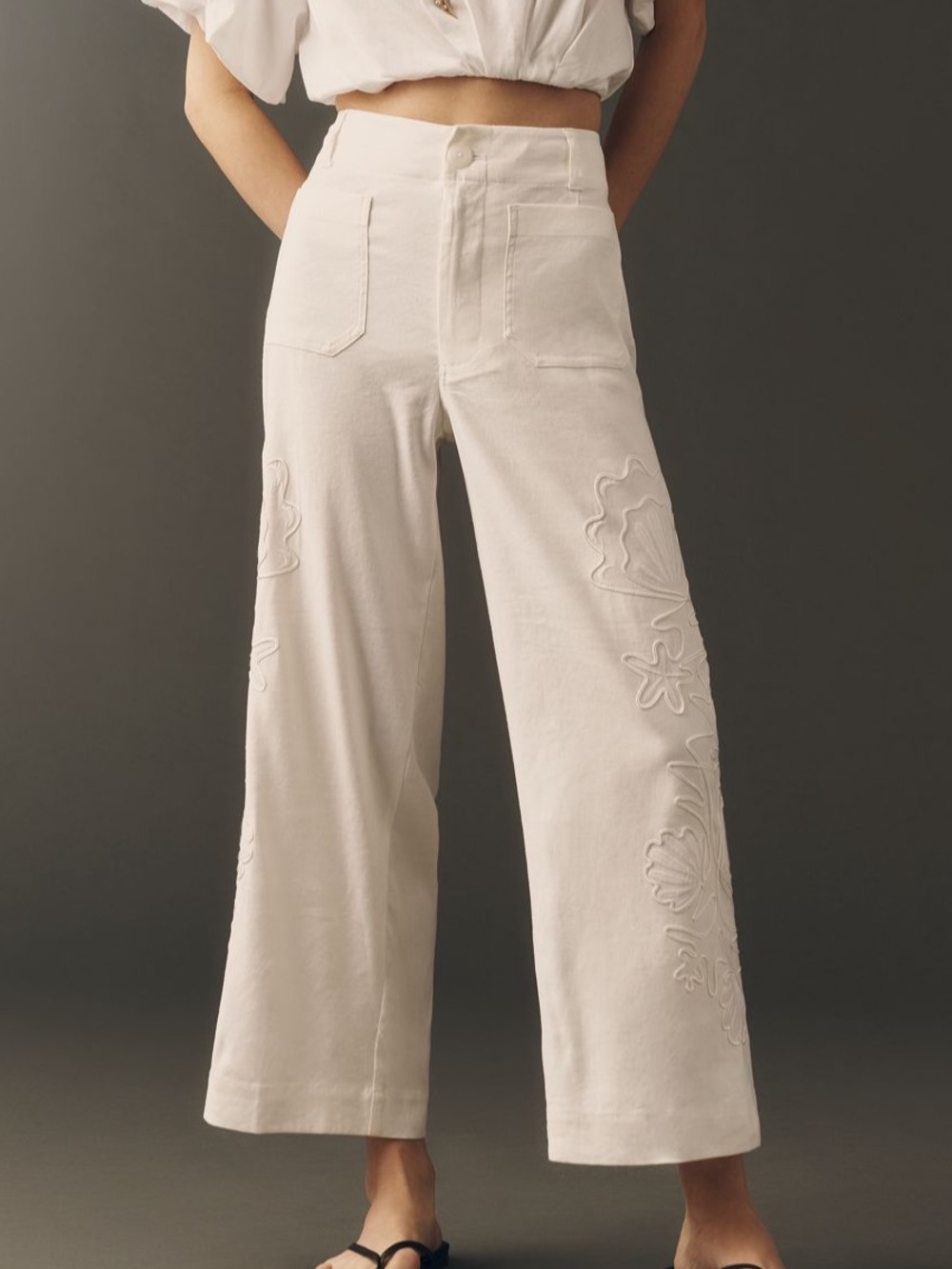 Colette be Maeve European Stretch Linen Pant NWT